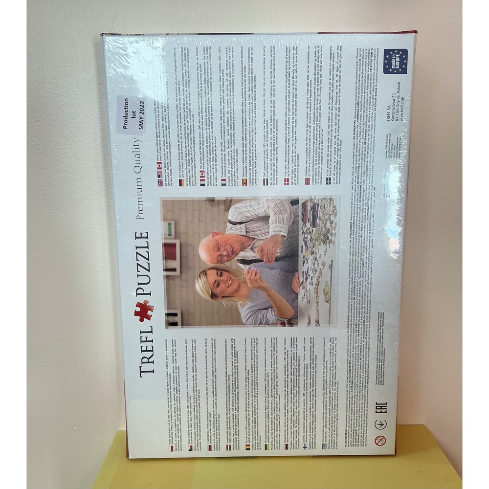 Trefl Paris Eiffel Tower Je T'aime‎ 1000 Piece Premium Quality Jigsaw Puzzle New - Picture 3 of 3